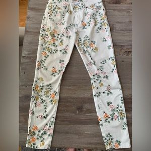 Citizens of Humanity floral slim jean  -Sz 29